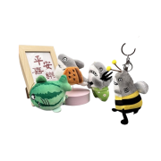 JESMARY - Quà tặng  Móc Khóa Cá Mập Nhồi Bông